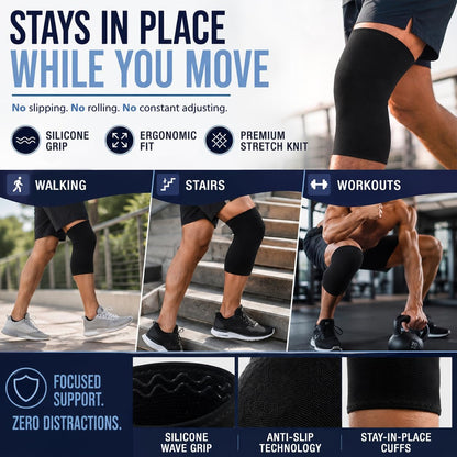Compression Knee Sleeve – Performance Support for Active Living
