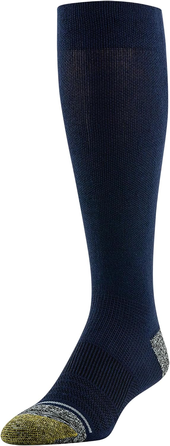 Mild Compression Over-the-Calf Comfort Socks (2-Pairs)