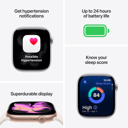 Apple Watch Series 11 GPS Smartwatch 42mm | Sleep & Fitness