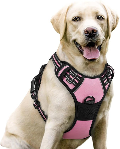 No-Pull Dog Harness with Dual Leash Clips | Premium Vest Design