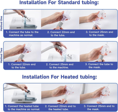 Inline CPAP Filters for ResMed & Dreamstation | 22mm 25mm Hose