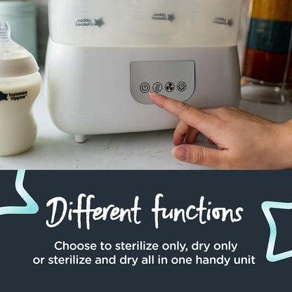Electric Steam Sterilizer & Dryer for Baby Bottles