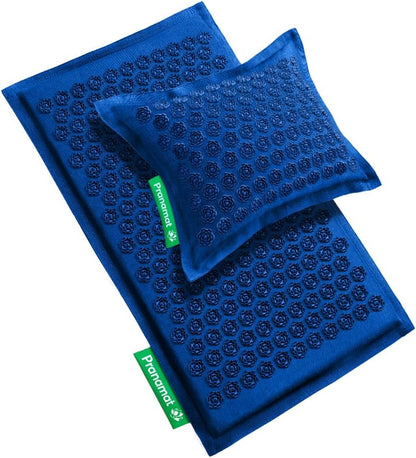Acupressure Mat & Pillow Set - European Handcrafted Therapy