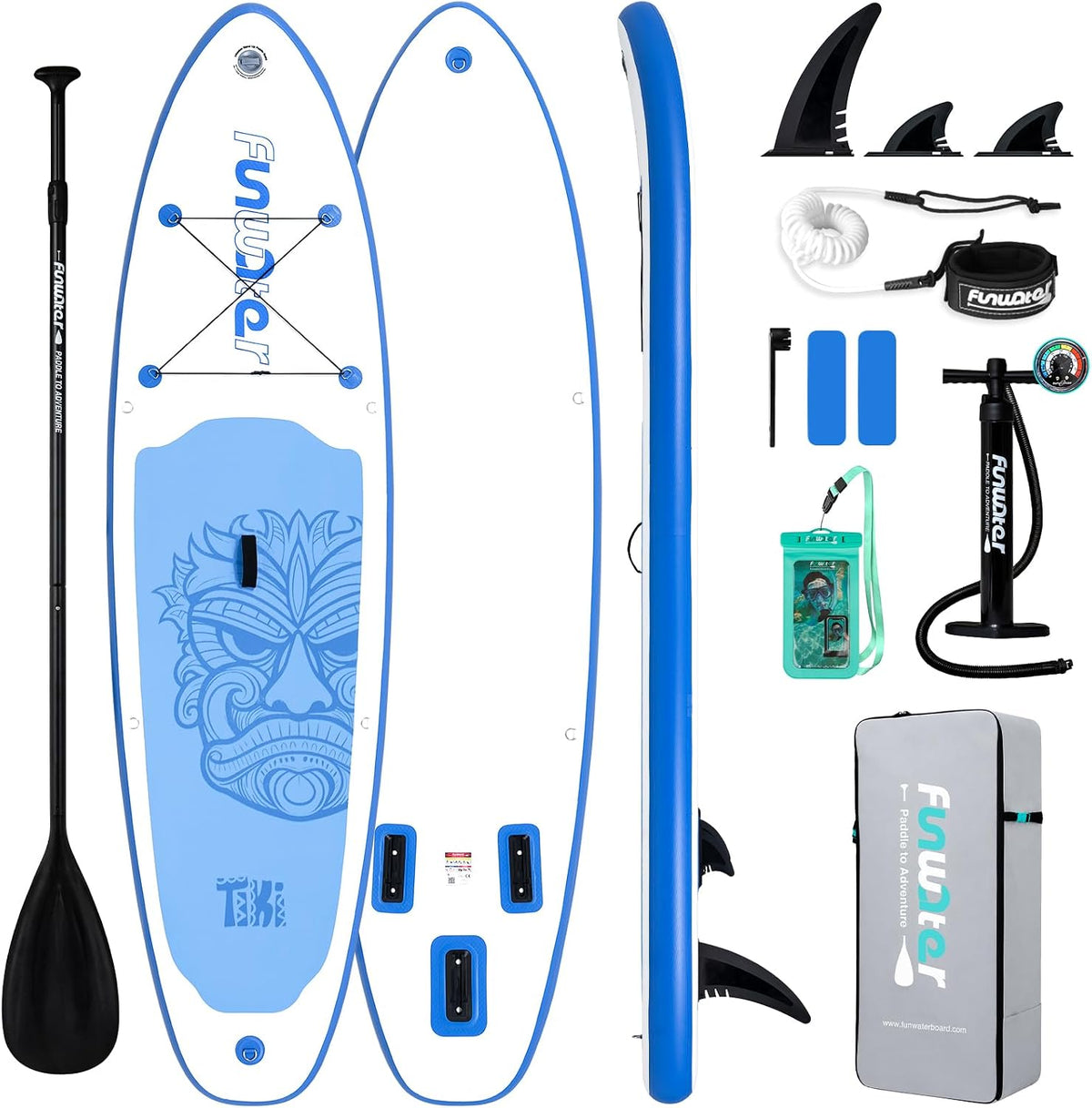 Ultra-Light Inflatable Stand Up Paddle Board with Accessories