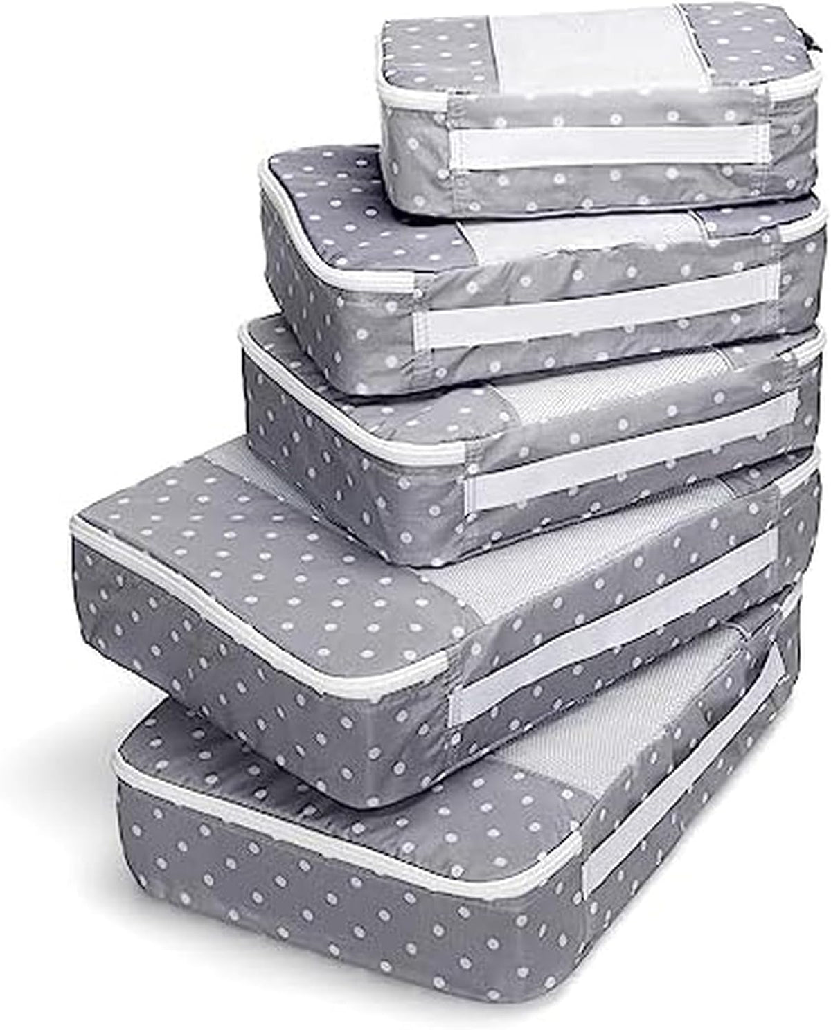 Premium 5-Piece Packing Cube Set - Ripstop Nylon Travel Organizers