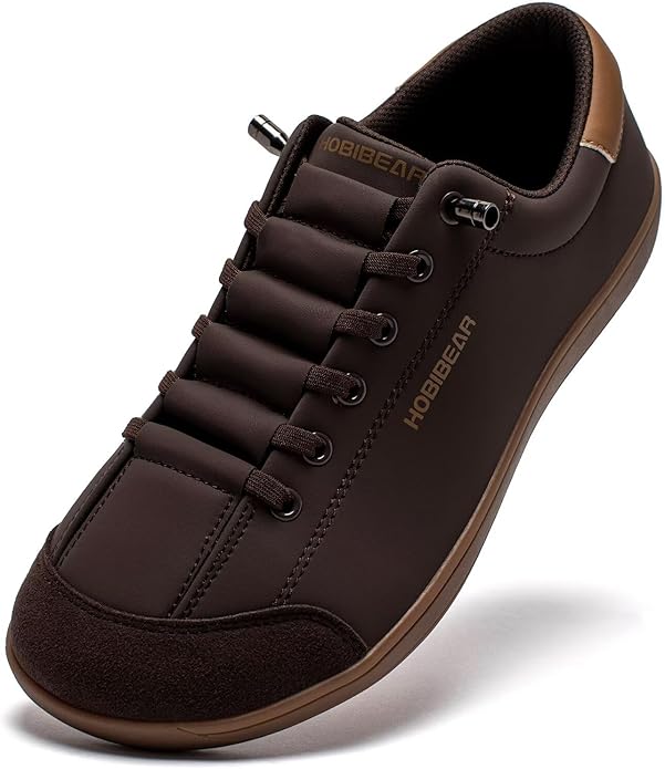 Barefoot Leather Slip-On Shoes - Wide Toe Box & Zero Drop