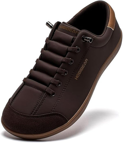 Barefoot Leather Slip-On Shoes - Wide Toe Box & Zero Drop
