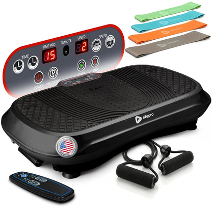 High-Intensity Vibration Plate with Loop Bands – Full Body