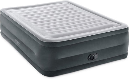 Premium High-Rise Air Mattress with Built-In Pump | Queen