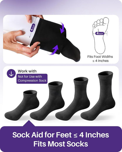 Sock Aid Tool – No-Bend Dressing Assistant for Independence