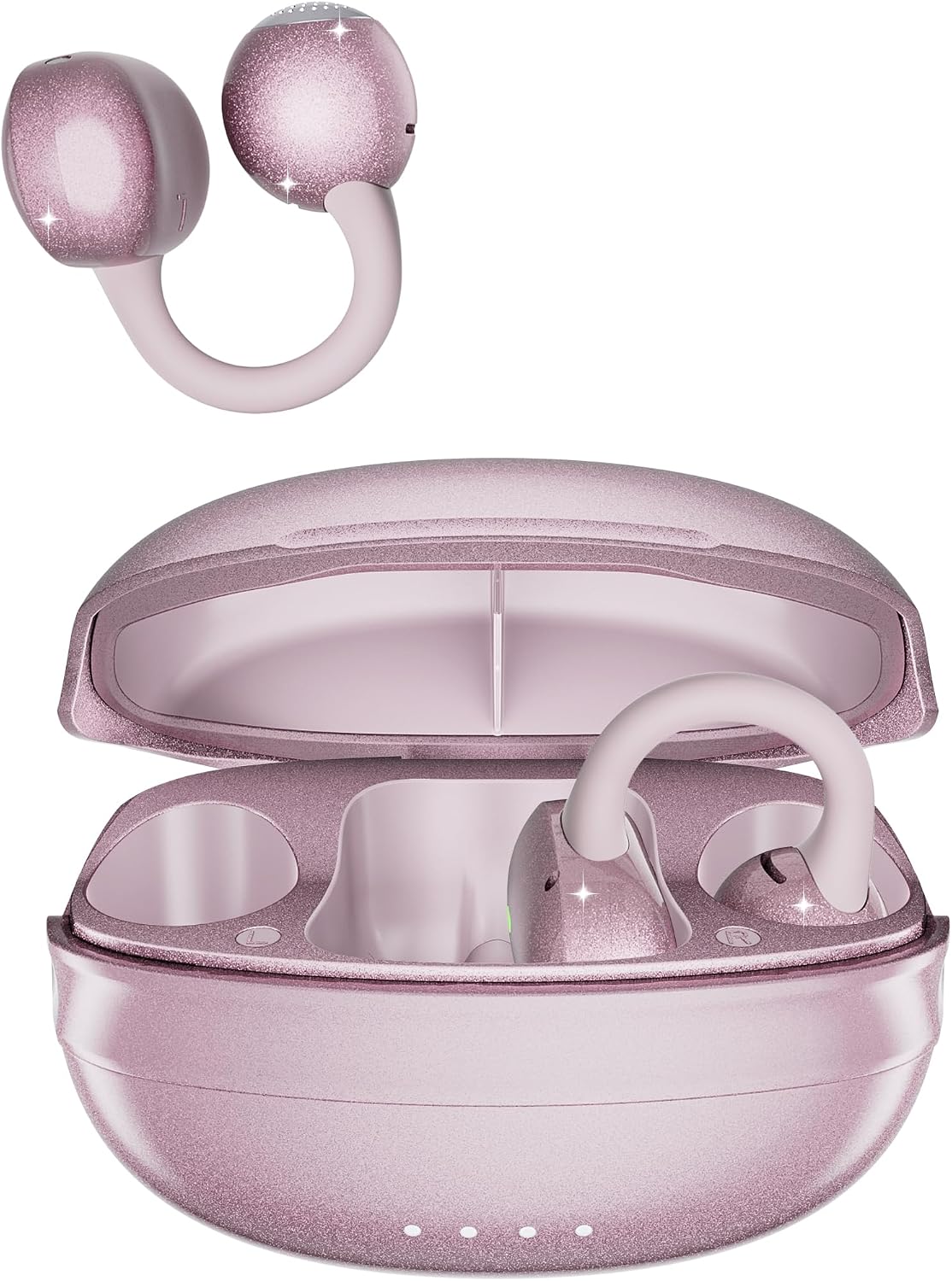 Open Ear Clip-On Wireless Earbuds for Running & Workouts