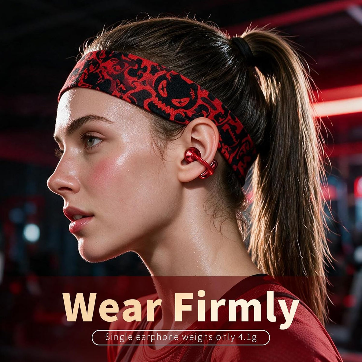 Open Ear Clip-On Headphones – Wireless Earbuds No In-Ear