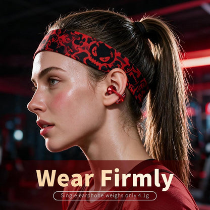 Open Ear Clip-On Headphones – Wireless Earbuds No In-Ear