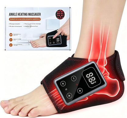 Cordless Foot Massager with Red Light Therapy & Heat