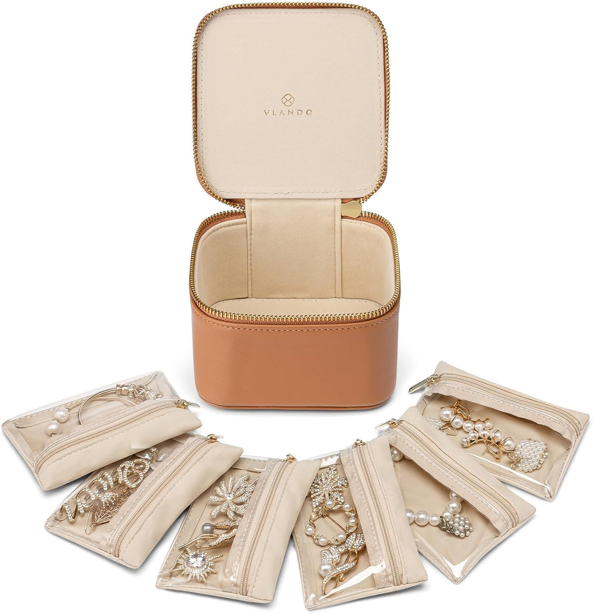 Velvet Jewelry Storage Bags | 6 or 12-Piece Organizer Set