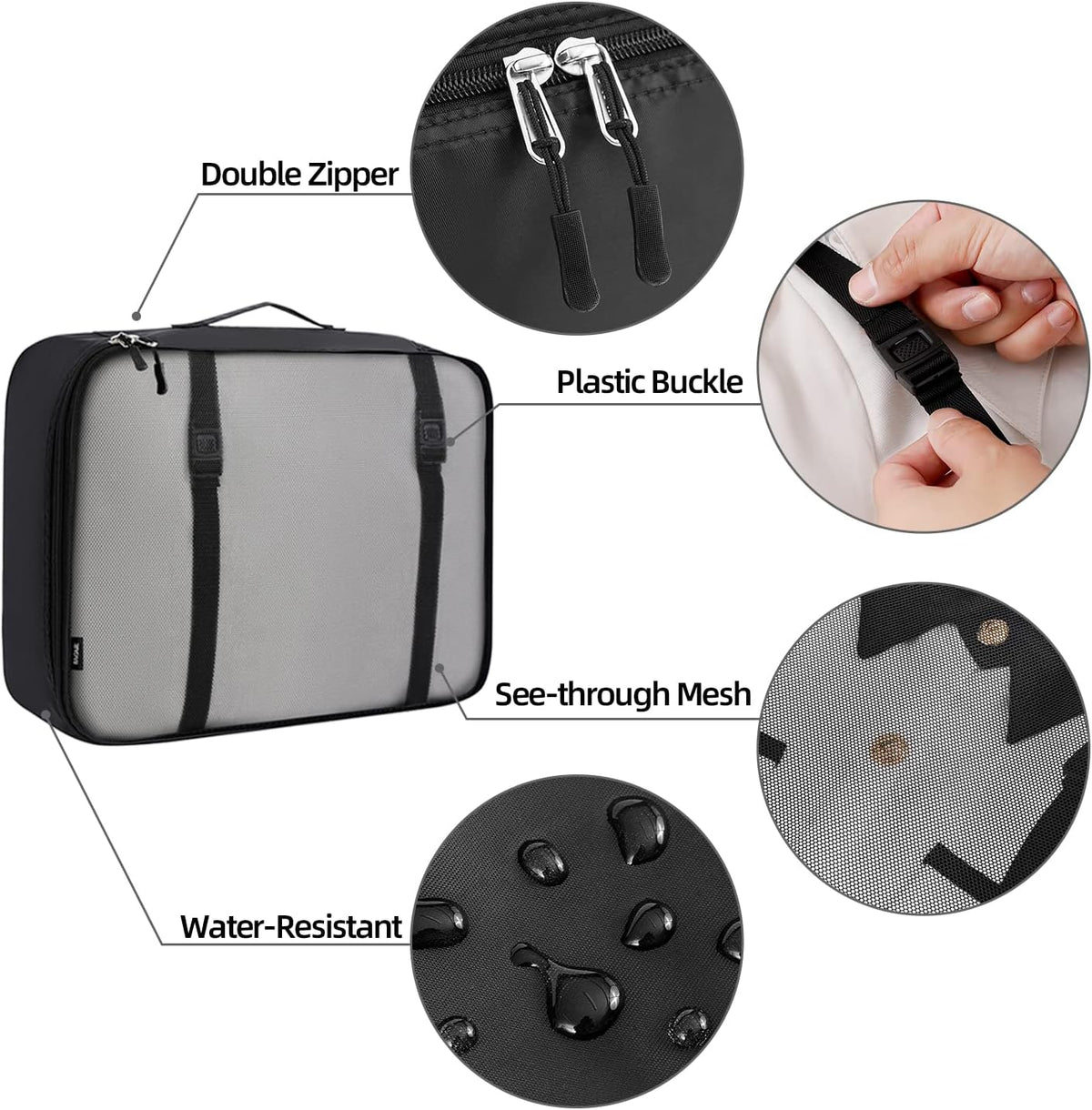 Premium Packing Cubes Set – Travel Organizer System