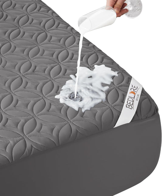 DreamGuard Queen Waterproof Mattress Protector - Silent & Soft