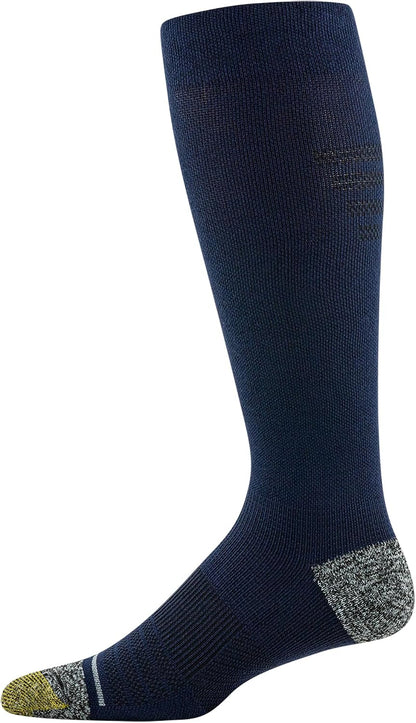 Mild Compression Over-the-Calf Comfort Socks (2-Pairs)