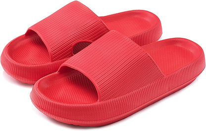 Cloud Slippers – Pillow-Soft Indoor Slides for All-Day Comfort