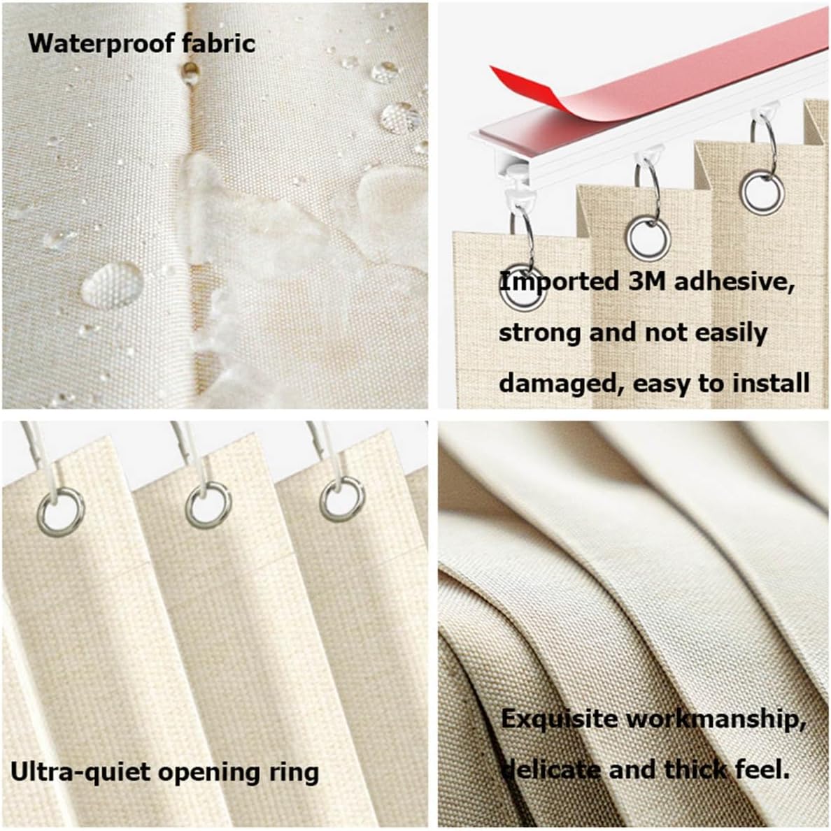 Magnetic Cabinet Curtain | Under Sink & Closet Privacy Cover