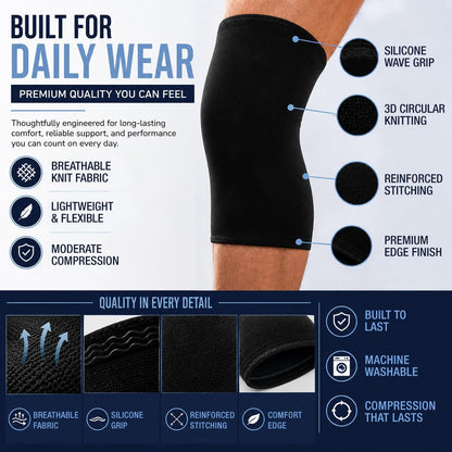 Compression Knee Sleeve – Performance Support for Active Living