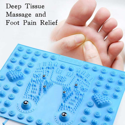 Reflexology Acupressure Foot Massage Mat for Home & Office