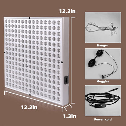 45W Red Light Therapy Panel - 660nm & 850nm Dual Wavelength