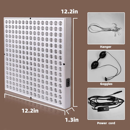 45W Red Light Therapy Panel - 660nm & 850nm Dual Wavelength