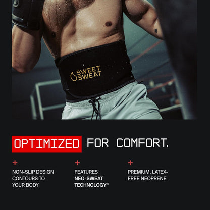Premium Waist Trimmer Belt - Sweat Enhancing Fitness Band