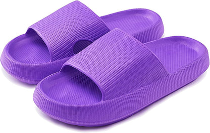 Cloud Slippers – Pillow-Soft Indoor Slides for All-Day Comfort