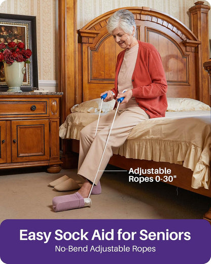 Sock Aid Tool – No-Bend Dressing Assistant for Independence