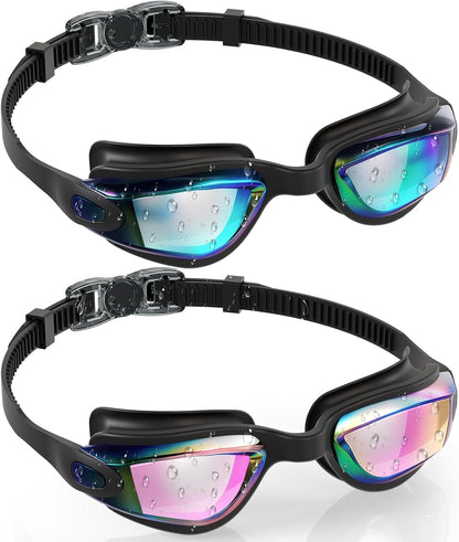 Premium Kids Swim Goggles with Anti-Fog & UV Protection