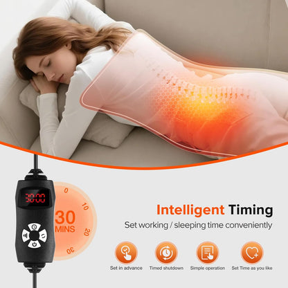Red Light Therapy Pad – 660nm 850nm Infrared Wrap with Timer