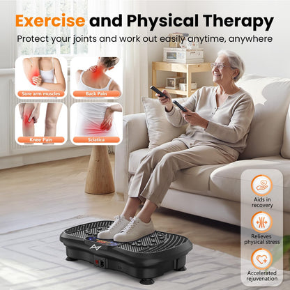 Vibration Plate Exercise Platform for Full Body Workouts