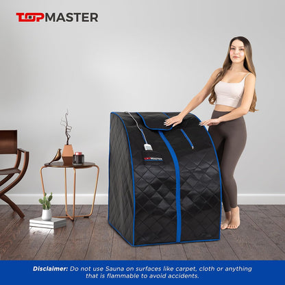 Portable Infrared Sauna Tent with Chair & Remote - 1050W