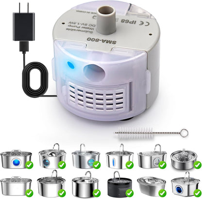 Replacement Pump for Cat Water Fountains – SMA-800 Motor