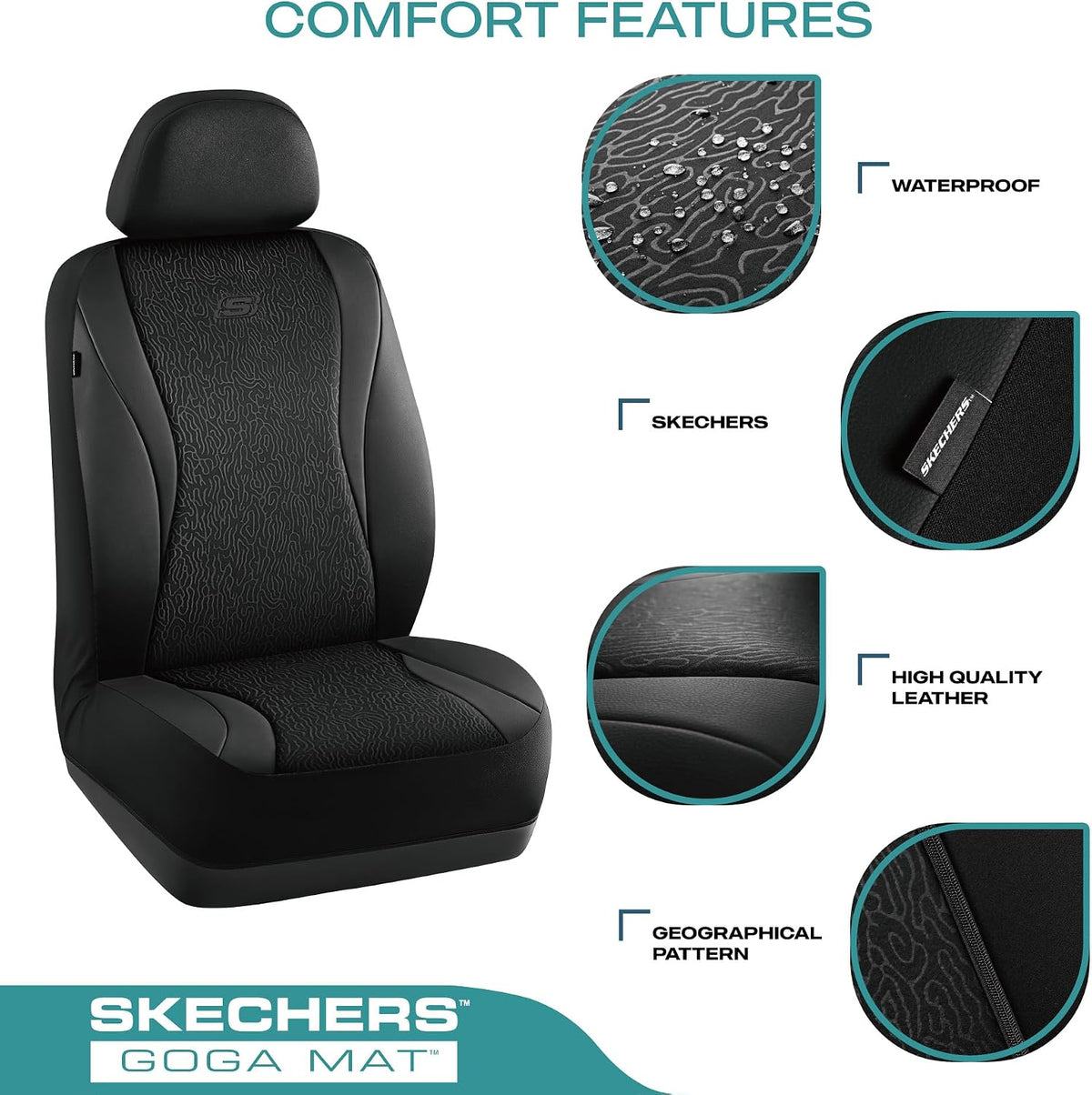 Premium Memory Foam Seat Covers – Universal Fit Car Interior