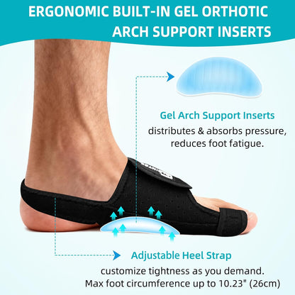 Big Toe Straightener with Arch Support | Left & Right