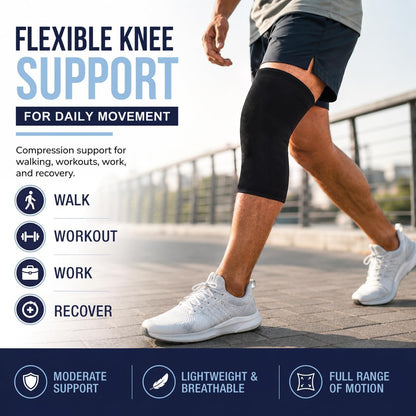 Compression Knee Sleeve – Performance Support for Active Living