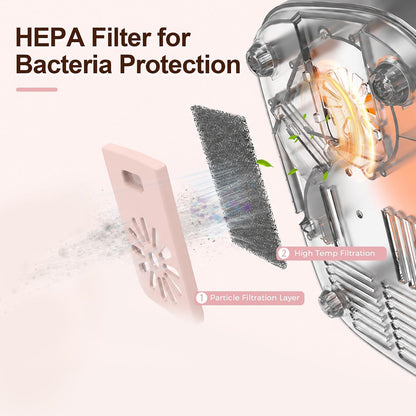 Baby Bottle Sterilizer and Dryer with UV Technology