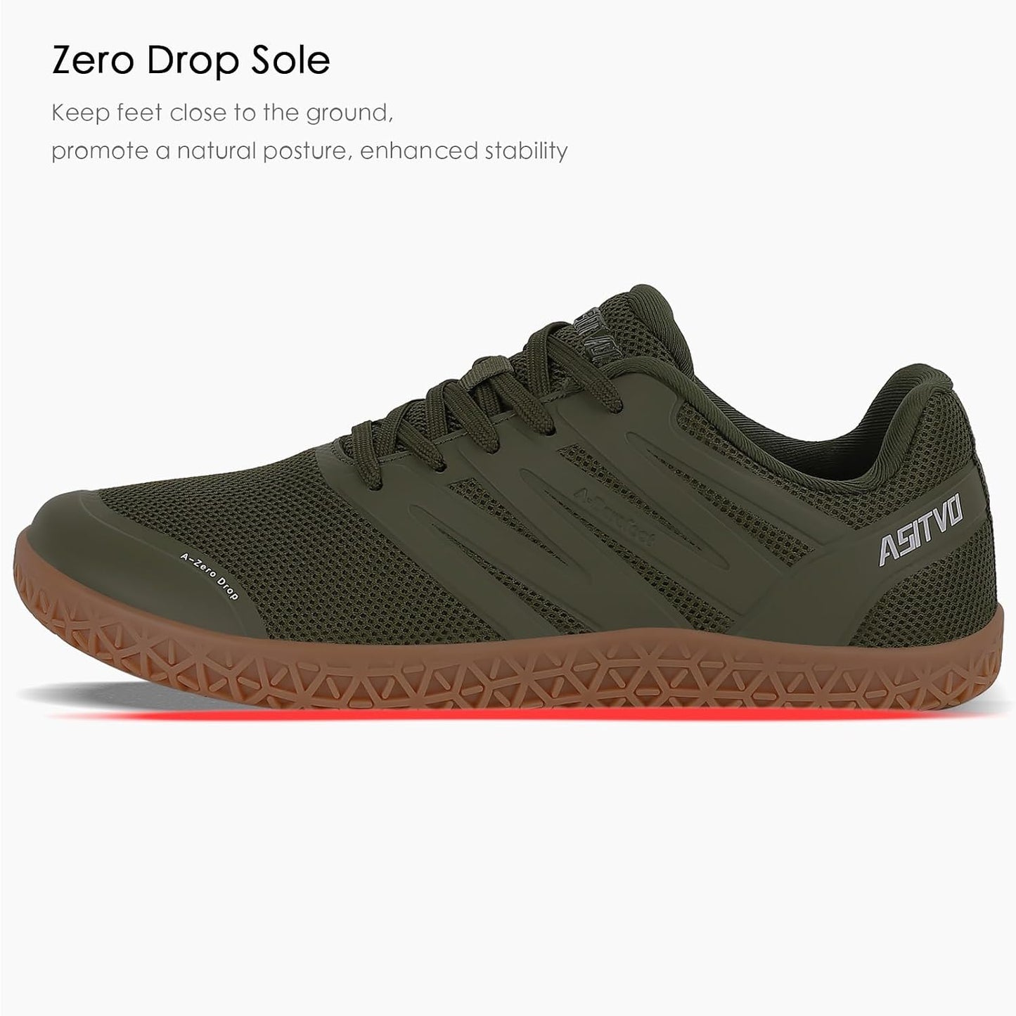 Wide Barefoot Minimalist Sneakers | Zero Drop Sole Walking Shoes