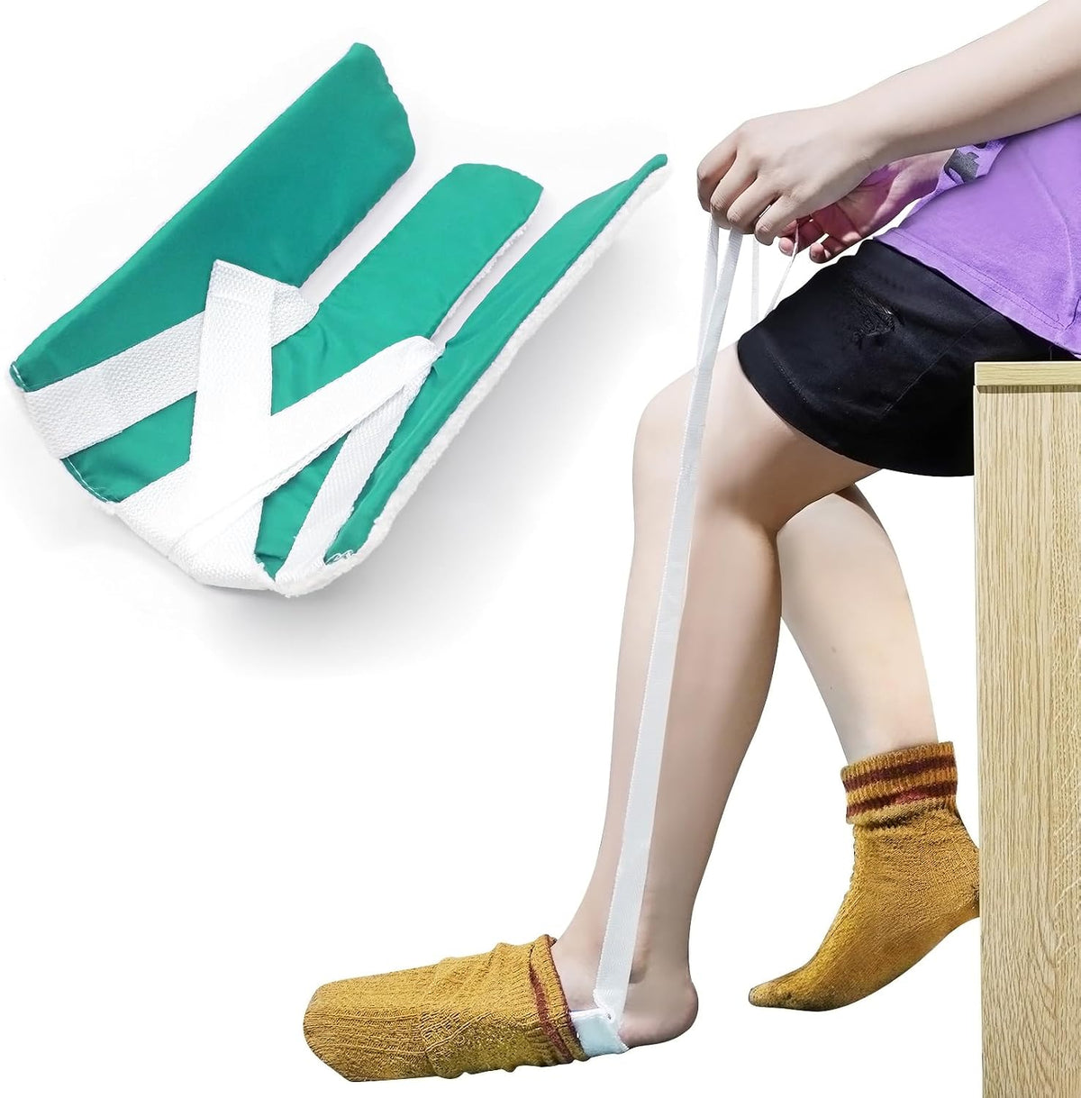 Sock Aid Tool – Effortless Dressing with Zero Bending