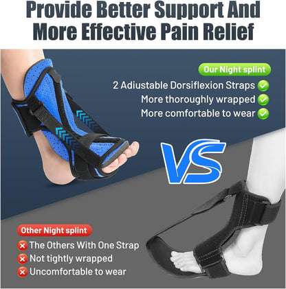 Night Stretch Splint with Massage Ball | Foot Recovery System