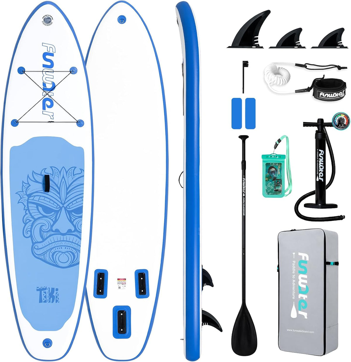 Ultra-Light Inflatable Stand Up Paddle Board with Accessories