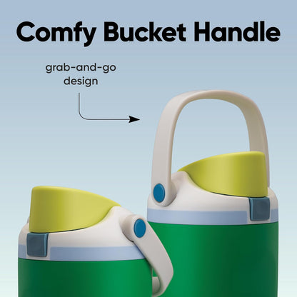 Insulated Stainless Steel Water Bottle with Two-Way Spout