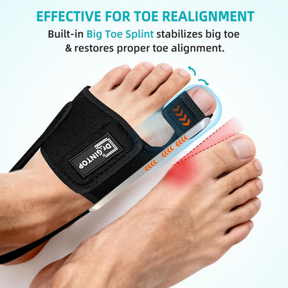 Big Toe Straightener with Arch Support | Left & Right