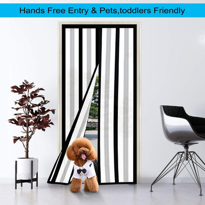 Magnetic Insulated Door Curtain – Thermal Self-Closing Screen