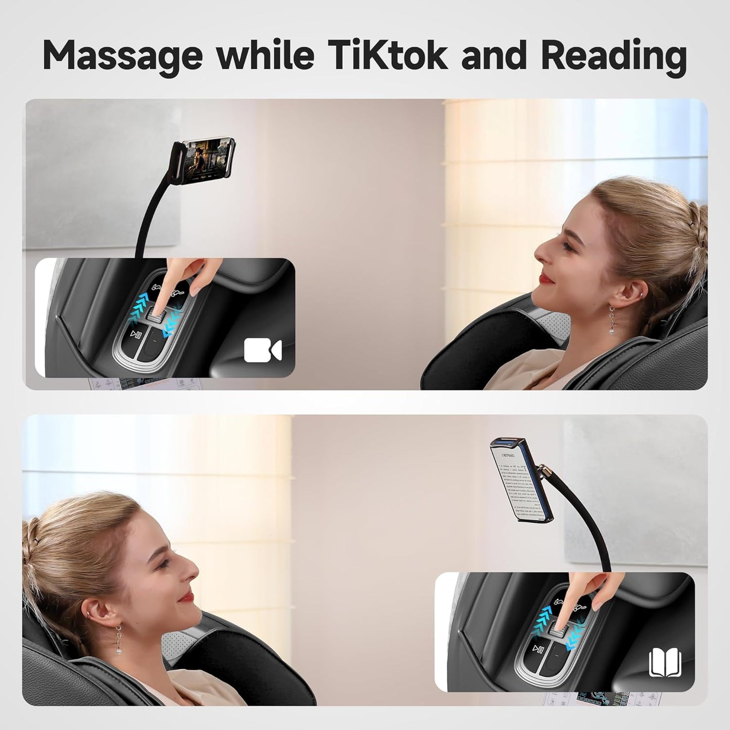 SL-Track Massage Chair with Bluetooth - Premium Recovery