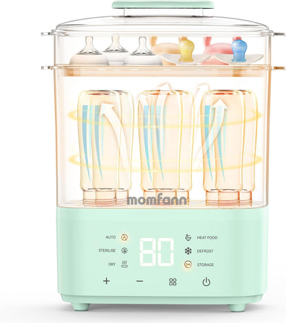 Bottle Sterilizer & Warmer with Dryer - 3-in-1 System