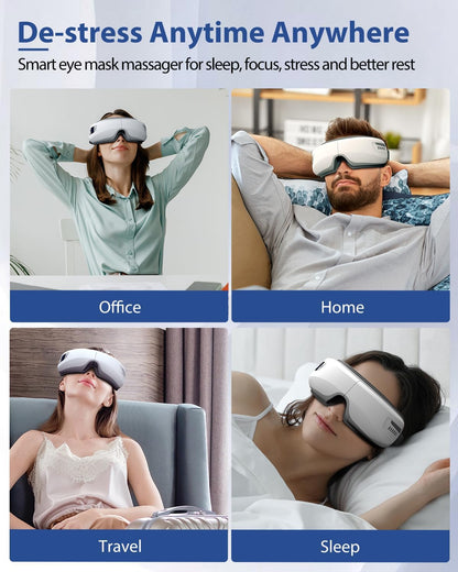 Eye Massager with Heat & Bluetooth Music – TheGivenGet
